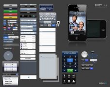 iPhone4ֻGUIӾPSD