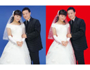 婚纱照抠图方法