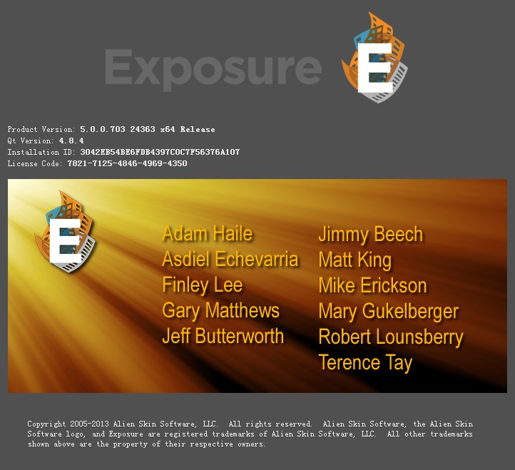 (Ƭģ˾)Alien Skin Exposure v5.0.0.703 ƽ